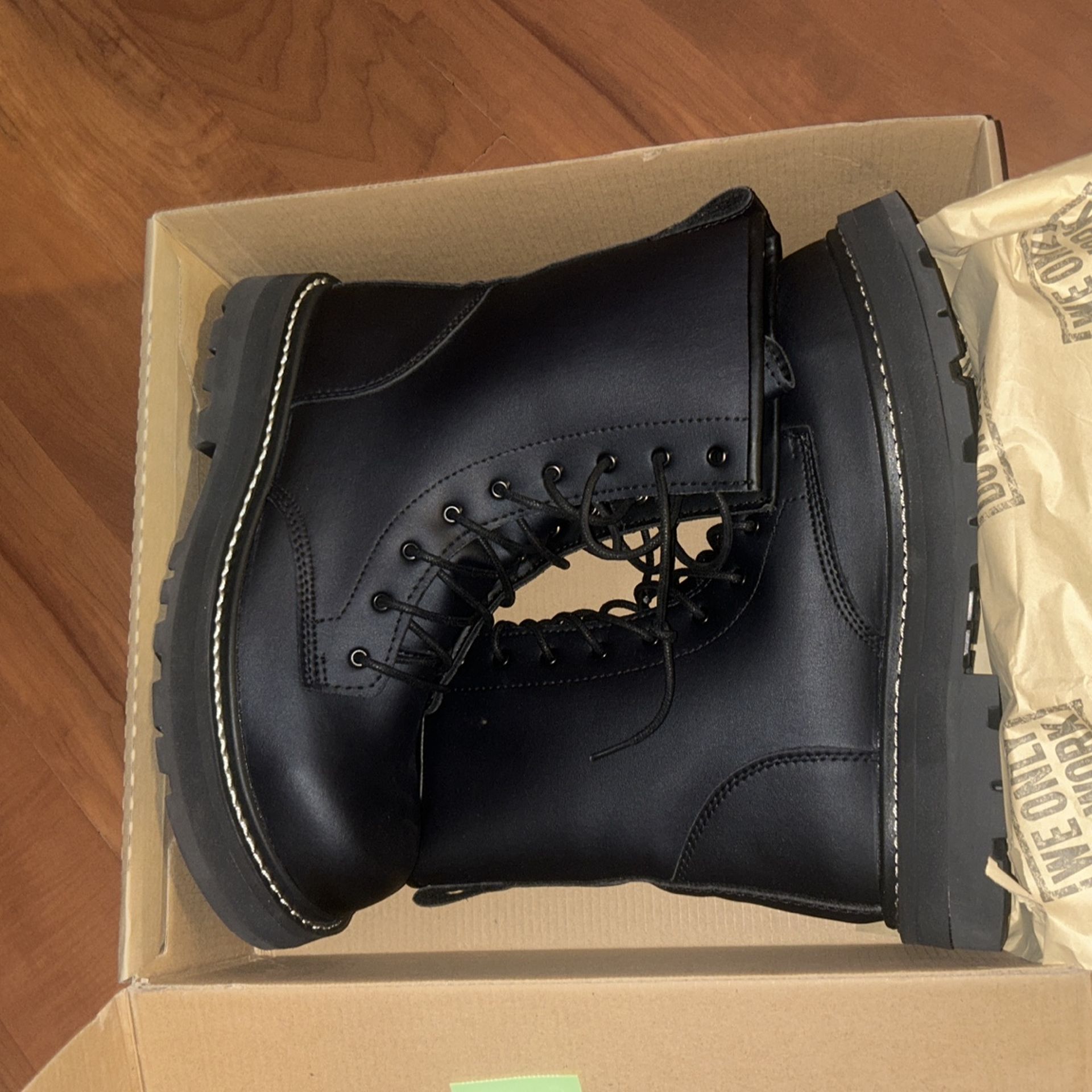 AVENGER WORK BOOTS BLACK 