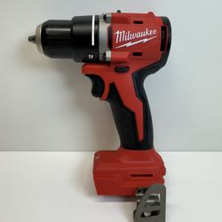 Brand New Milwaukee M18 18V Lithium-Ion Brushless Cordless 1/2 in. Compact Drill/Driver (Tool-Only)