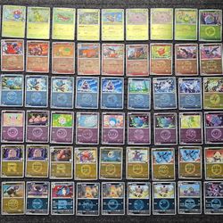 Pokemon Ascended Heroes Reverse holos lot of 100 plus There are no duplicates.