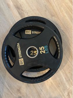 Two 25 pound plates