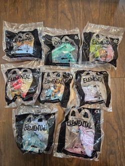 Elemental McDonald's Happy Meal toys