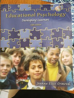 Educational Psychology Developing Learners