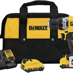 BRAND NEW DEWALT XTREME 12V MAX* Cordless Drill / Driver Kit 3/8-Inch # DCD701F2