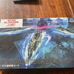 Star Blazers 2202 Dimensional Submarine Set