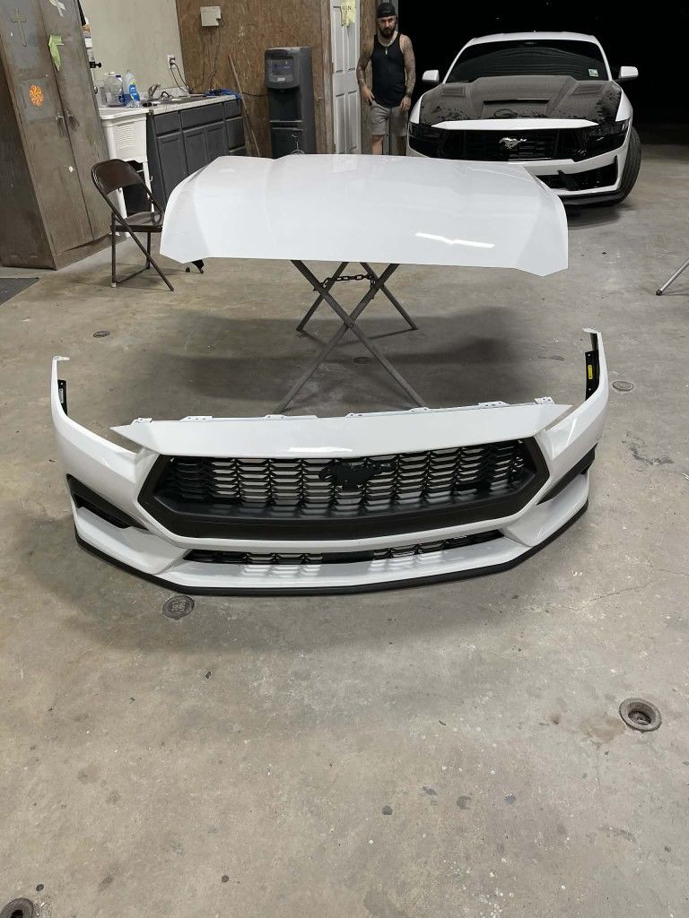 Brand New 2025 OEM Ford Mustang Hood And Bumper