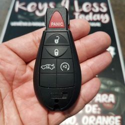 $99 LOWER PRICE in Upland | 2008-22 Jeep Dodge Chrysler Fobik Key Remote Copy (Durango, Grand Cherokee, RAM 1, 300, Charger, Caravan)