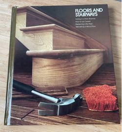 Floors and Stairways Hardcover Home Improvement Book