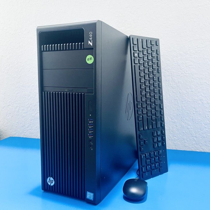 HP Z440 / 18-Core 2.30GHz Xeon / 32GB DDR4 / NEW 1TB SSD / 4GB NVidia K2200 / Win 11 Pro