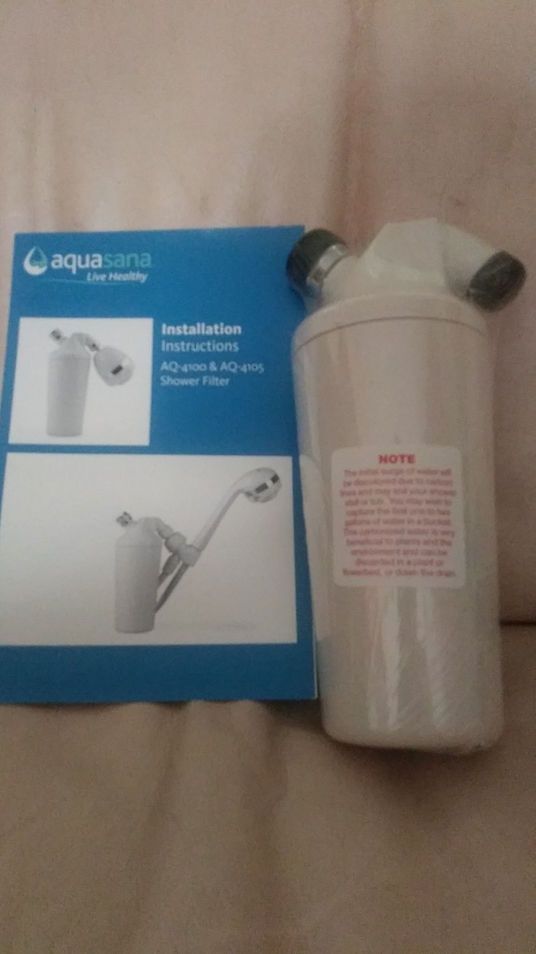 Aquasana. AQ-4100 shower filter