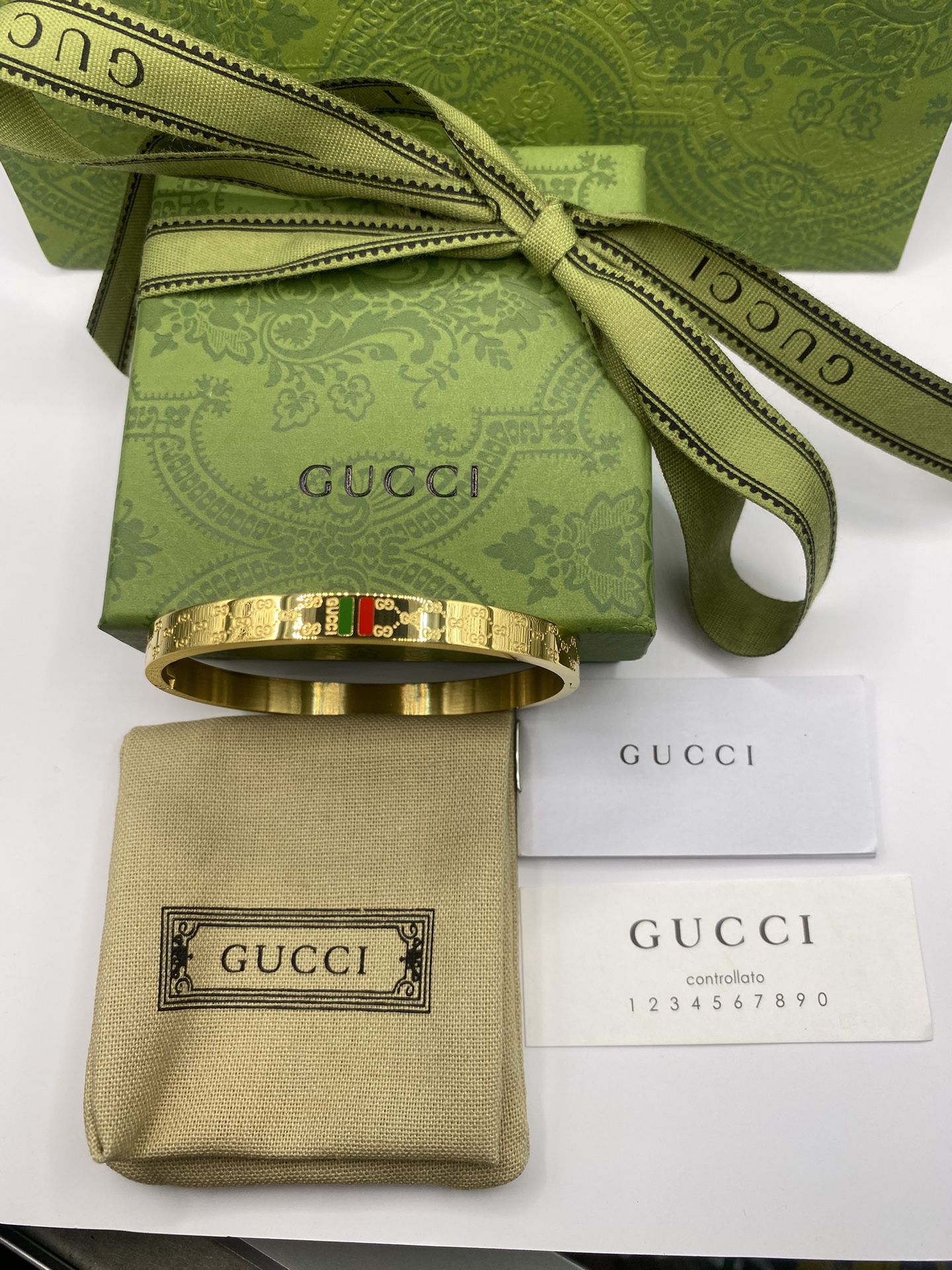 Authentic Gucci Bangle Pre-Owned Gold Color for Sale in Los Angeles, CA -  OfferUp