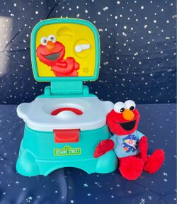 Sesame Street Elmo Toddler Potty Training Chair