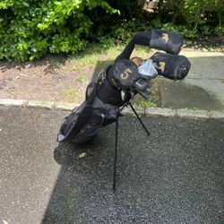 Golf Bag And Clubs 