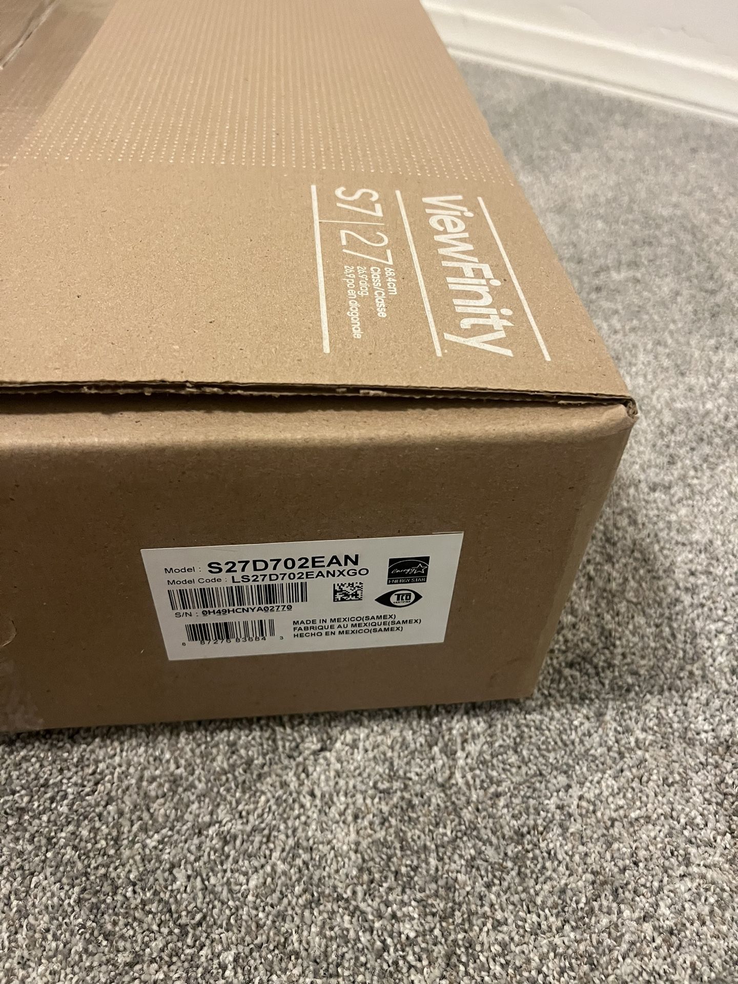 Samsung ViewFinity S7 27” 4K Monitor — Brand New Sealed