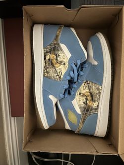 Air Jordan 1 Mid Mural University Blue