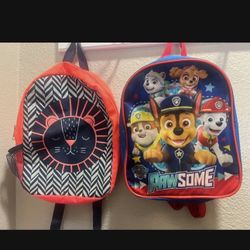 Backpacks for toddlers  10 each or 15 for both