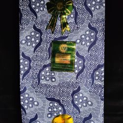 Authentic African Fabric Opulent Java Original 6 Yards 