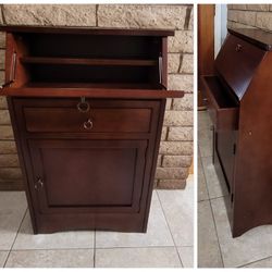 Winsome Regalia Secretary Desk, Antique Walnut