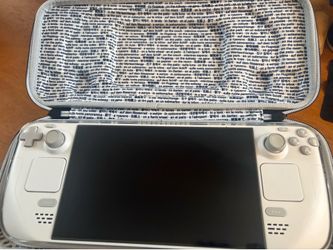 White limited edition steam deck oled