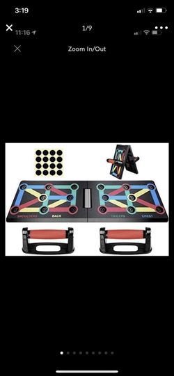 Push Up Board with Pull Up Assist Band