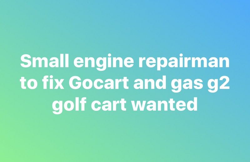 Small engine repair