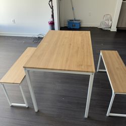 Dinning Table Sets (bench Included)