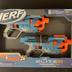 NERF 2.0 ELITE RD-6 2PACK