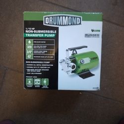 Drummond Non Submersible Transfer Pump