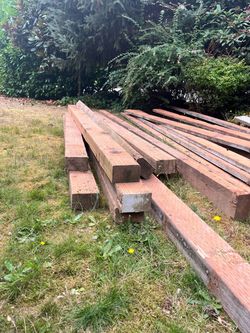 FREE beams & scrap wood