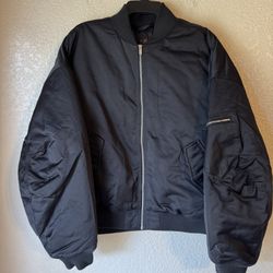 Women's Jordan Flight Renegade Black Bomber Jacket 