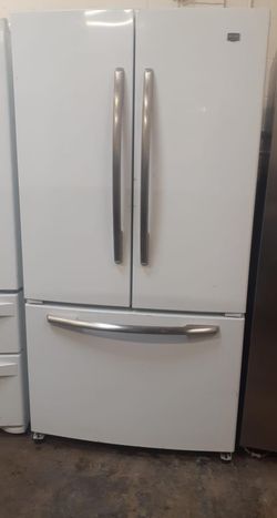 Maytag 3-Door White Fridge
