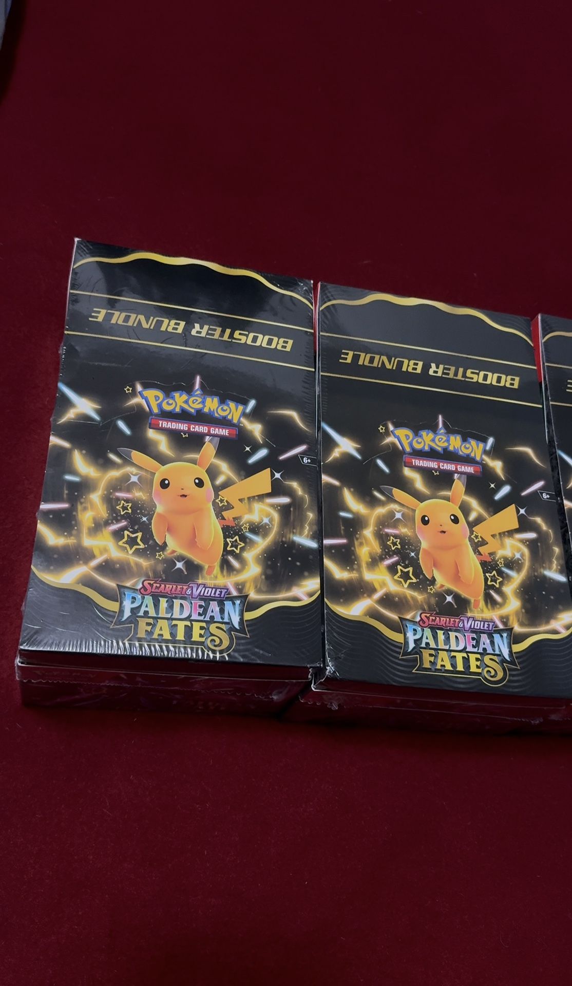 Paldean Fates Booster Bundle Display