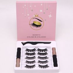 NEW — Magnetic Eyelashes Set for Glue-Free Glam Lashes