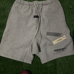Essentials Dark Oatmeal Shorts