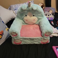 Unicorn Plushy Chair