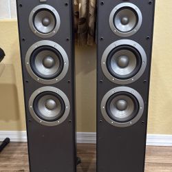 JBL ES80 Tower Speakers - 4-Way Floorstanding Pair (Black)