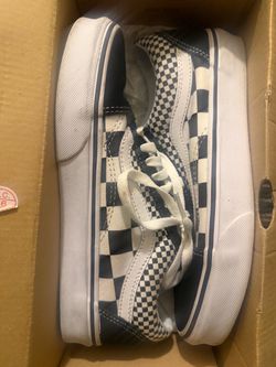 Vans Old Skool Mix Checker Black / White — Size 7 — $35
