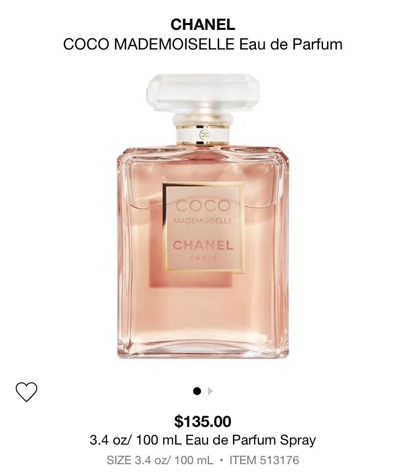 Chanel Coco Mademoiselle perfume