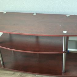 3-Tier TV Stand 31.5"- Entertainment Center for TVs up to 37 Inches,