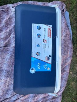 Coleman cooler