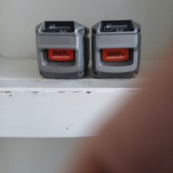 Echo lithium in 58v 4.0ah wireless  rechargeable  battery