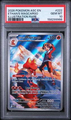 Ethan’s Magcargo IR PSA 10