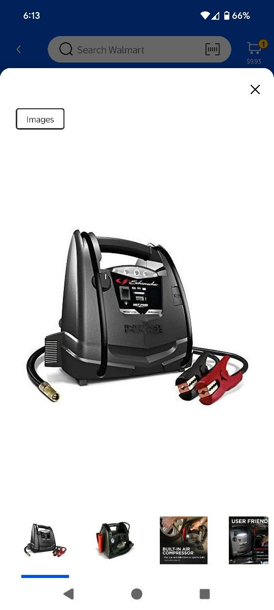Brand New 800amp Jump Starter Box With Air Compressor