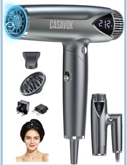 Dual Voltage Hair Dryer for Travel