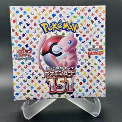 Japanese 151 Pokemon Booster Box, Sealed