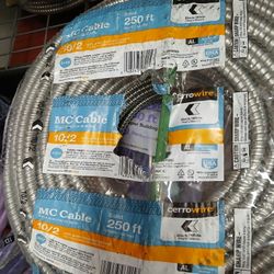 New MC Metal Clad Cable 10/2 