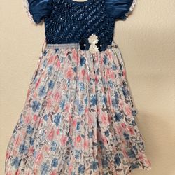 Kids Party Wear Dress Fits For 4to5years