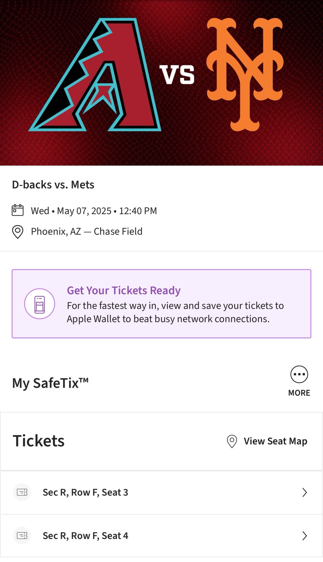 Diamondback Tickets