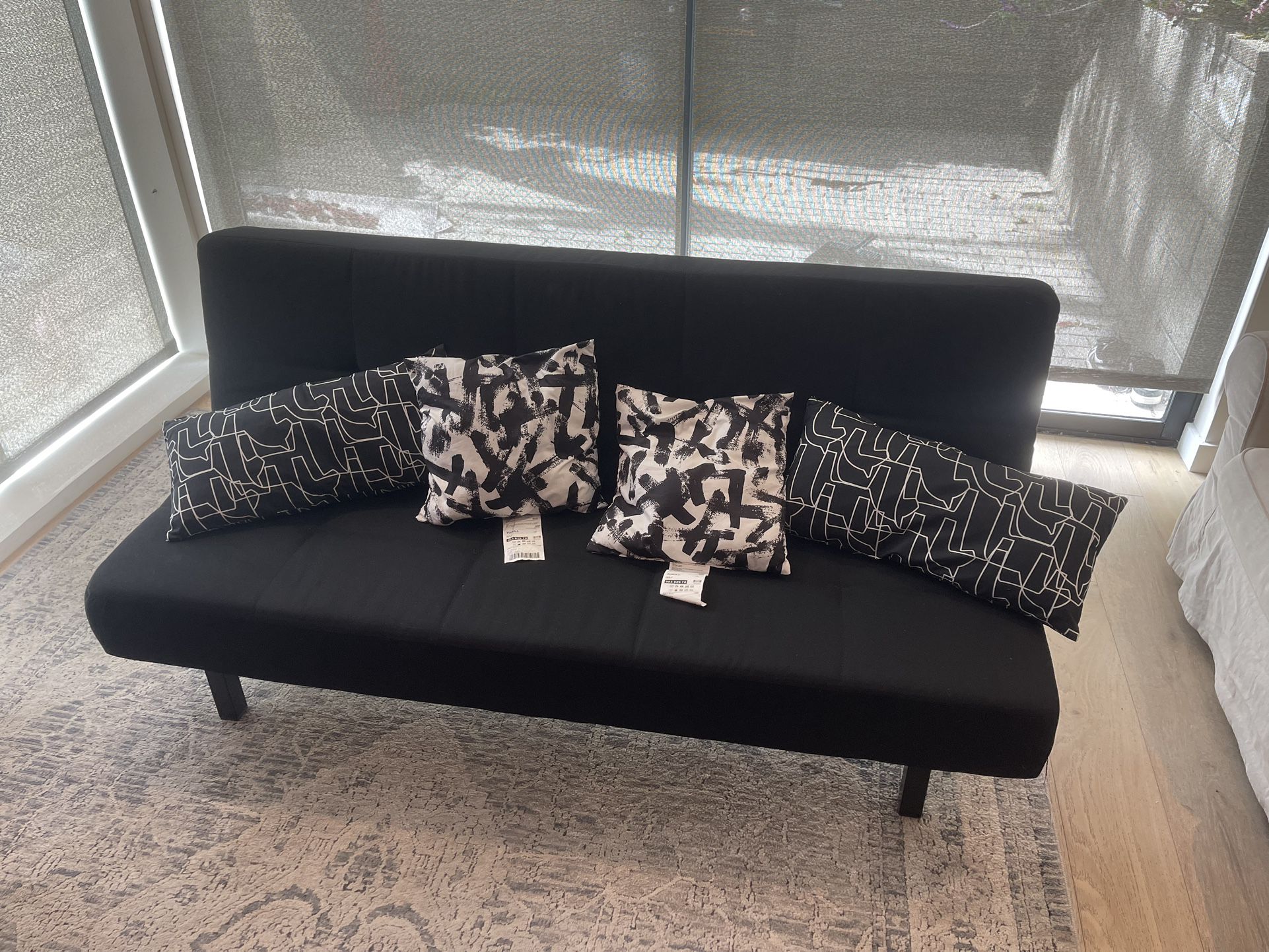 IKEA  Balkarp Couch W/ pillows 
