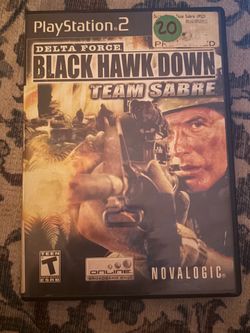 Black hawk down ps2