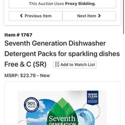 Dishwasher Detergent